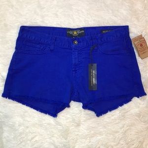 Blue Lucky Brand Riley Cut off Shorts